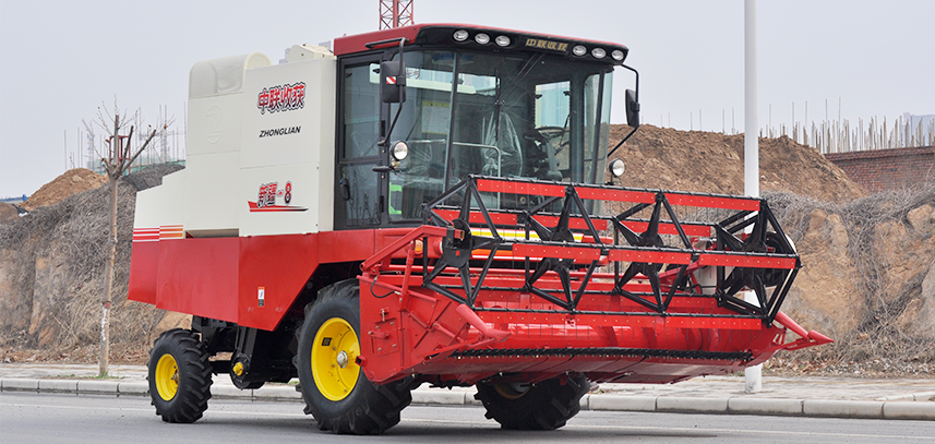 利来 新疆4LZ-8 自走式大豆收获机